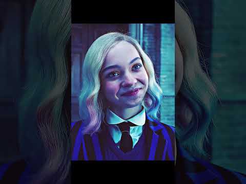 Wednesday Addams and Enid Sinclair are Dancing #wednesday #enid #netflix #shorts