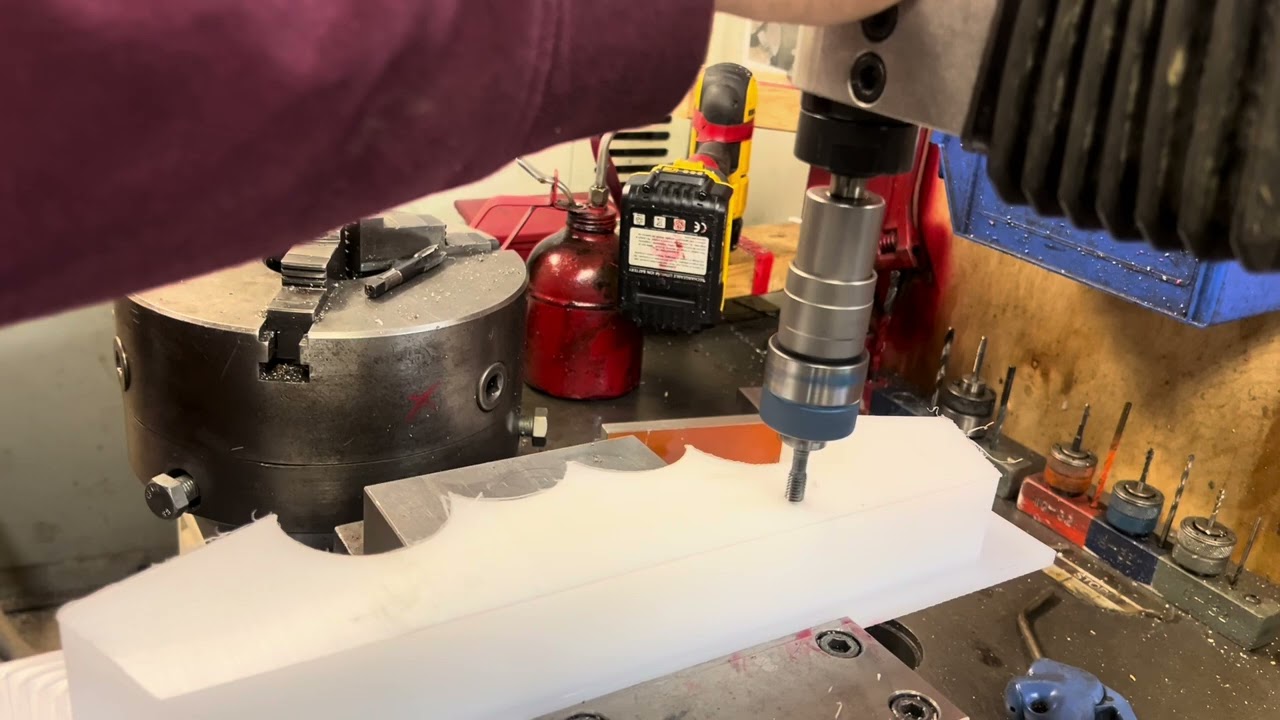 The process of making plastic parts in CNC