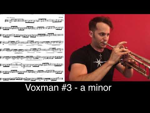 Voxman Trumpet Etude #3 - a minor