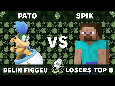 Belin Figgeu XIII - Pato (Bowser Jr.) Vs Spik (Mewtwo, Steve) - Losers Top 8