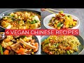 4 EASY Chinese Style vegan recipes to MAKE TODAY!
