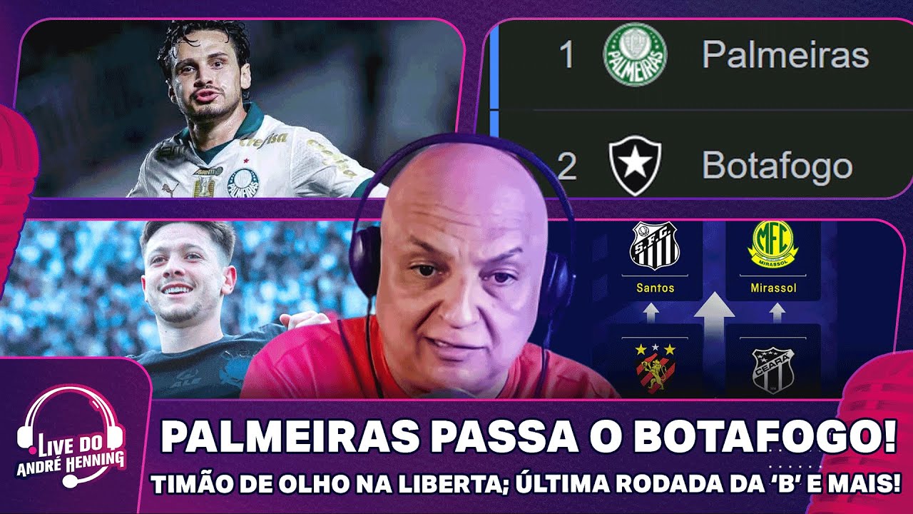 VERDÃO LÍDER! BOTAFOGO TÁ PIPOCANDO?; TIMÃO PERTO DO G-7; ACESSO NA SÉRIE 'B'; VINI LESIONADO E MAIS