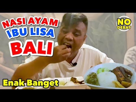 MAKAN MALAM NASI AYAM IBU LISA BALI