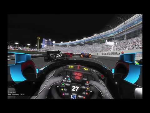 rFactor 2 IndyCar Texas Motor Speedway Round 9 90% Difficulty