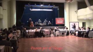 ORQUESTA LOS REYES DEL TANGO interpretando el tango FELICIA en la MILONGA EL NUEVO PISOTON