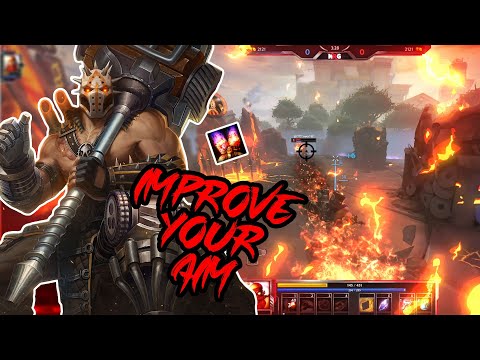 SMITE- THE SECRET TRAINING TO IMPROVE YOUR AIM ENJOY !!! 🤣