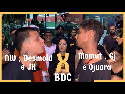 NW , Desmold e JK X Mamut , GJ e Ojuara | Segunda fase | Batalha de trio BDC