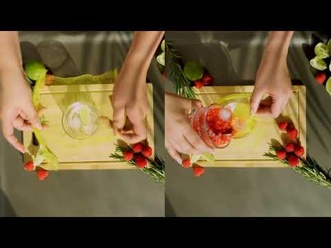 Raspberry Sprite with Rosemary | Refreshing summer drinks recipes from Food Crowd