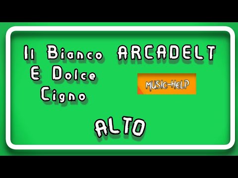 Arcadelt - Il Bianco E Dolce Cigno - Alto