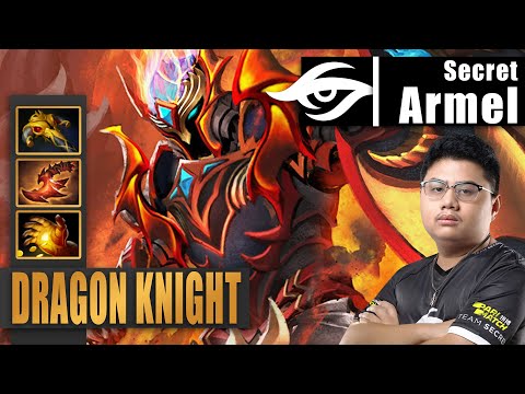 Dragon Knight Mid | Secret.Armel | ARMEL 1ST TRY 7.33 NEW MAP BIG UPDATE | 7.33 Gameplay Highlights