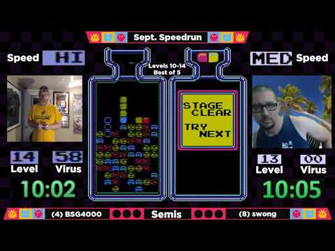 DrMC Speed Monthly September 2021 - BSG4000 vs. swong^^ - Semifinals