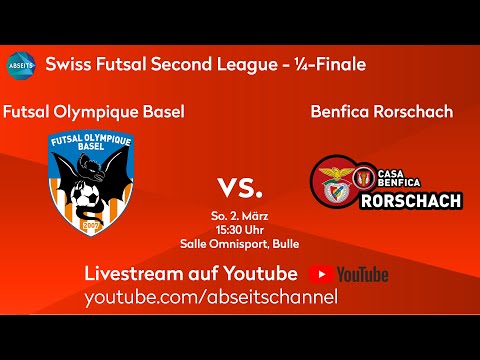 Futsal Olympique Basel vs. Benfica Rorschach | Swiss Futsal Second League - 1/4-Finale | 02.03.2025