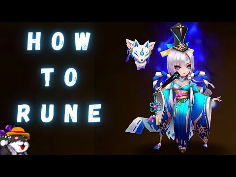 How To Rune SHIZUKA (Water Onmyouji) And How To Counter | Summoners War