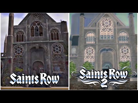 Saints Row 1 Vs Saints Row 2 Map Comparison