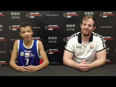 CEYBL U14 - Press conference, 30.10.2021, Dresden Titans - Mitteldeutsche Basketball Academy