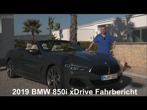 2019 BMW 850i xDrive Cabriolet Fahrbericht Kritik Sitzprobe Meinung Fahreindruck Test Review Deutsch