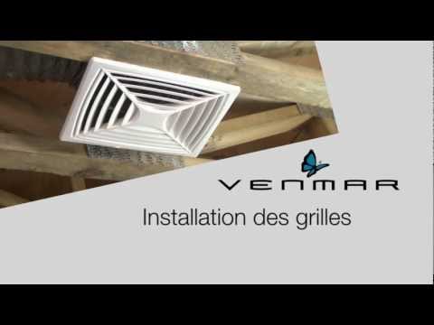 comment monter une grille d'aeration