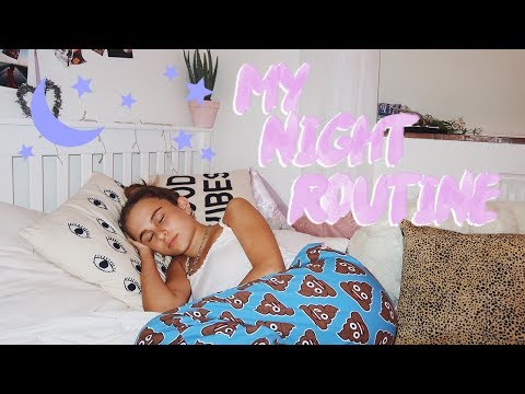 My Night Routine 2018 /Skincare and shower routine /Lovevie #AD
