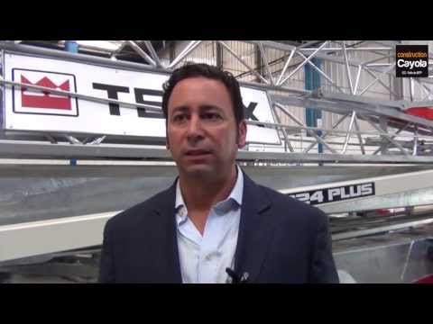 Début de production pour les grues à montage rapide Terex à Montceau-les-Mines