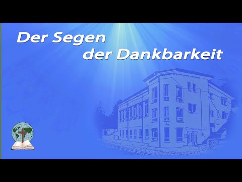 Der Segen der Dankbarkeit