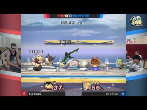 “Fair and Balanced Arcadian” - Stars (Ness) v. Juju (ZSS) - Winners R3