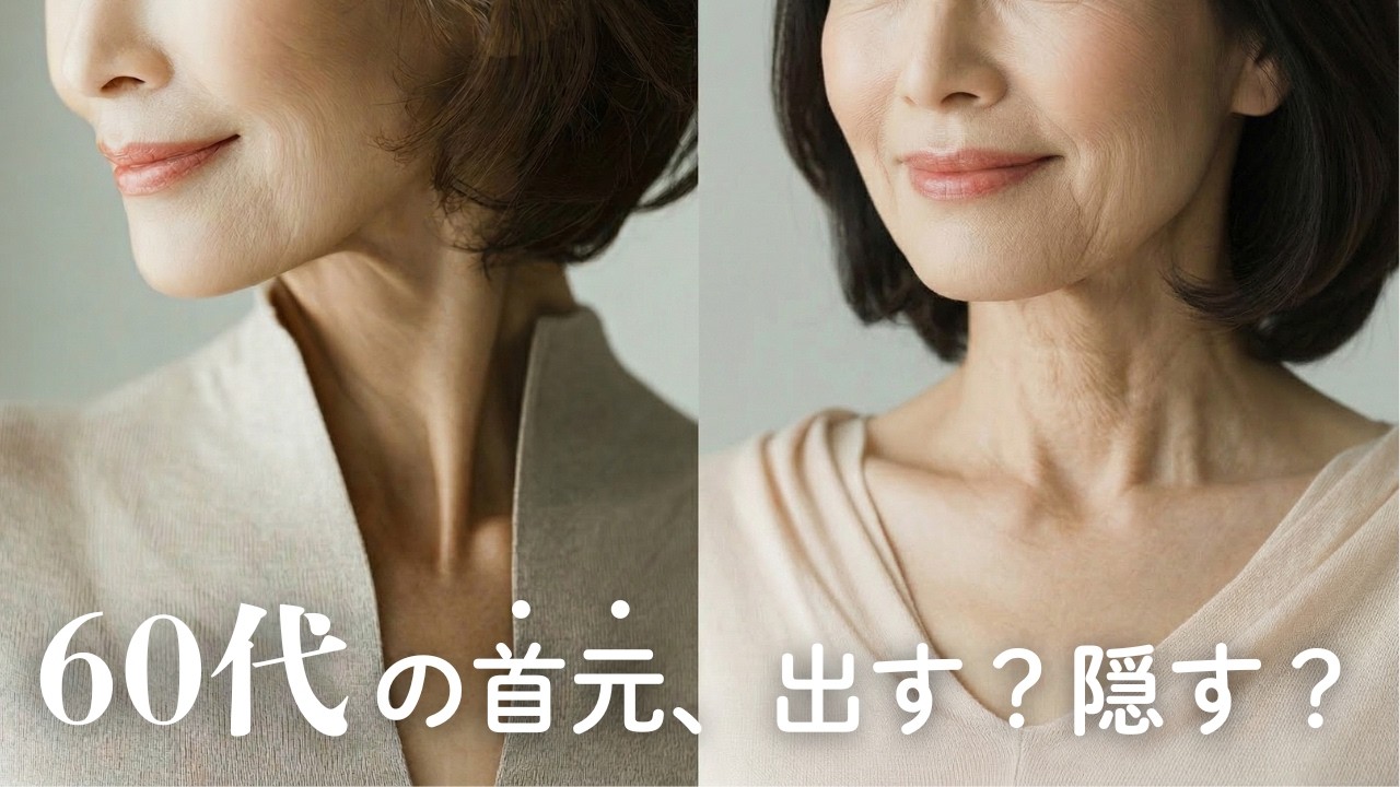 もう首元で悩まない！60代以上シニア女性のための「春の首元おしゃれ」決定版｜若見えデザイン５選