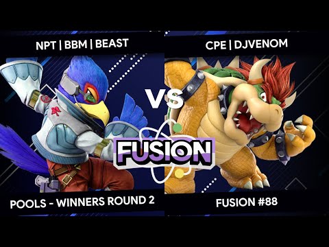 Fusion #88 - Beast (Falco) vs DJVenom (Bowser) - Pools - Winners Round 2