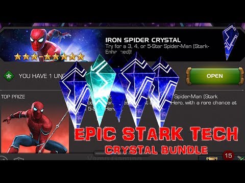 MARVEL CONTEST OF CHAMPIONS: Crystals Opening Epic Stark Tech Crystal Bundle