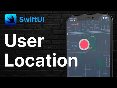 SwiftUI User Location on a Map | MapKit & CoreLocation thumbnail