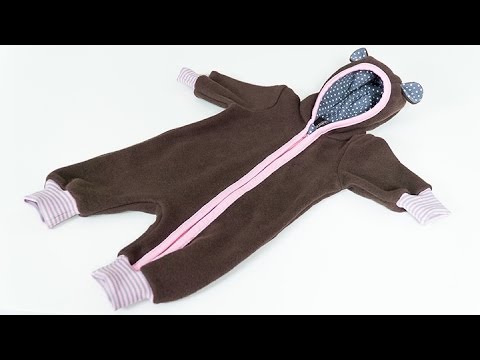 Dein Tutorial "Teddyanzug" | Video zum 2. Buch "Nähen mit JERSEY - babyleicht!" von Pauline Dohmen