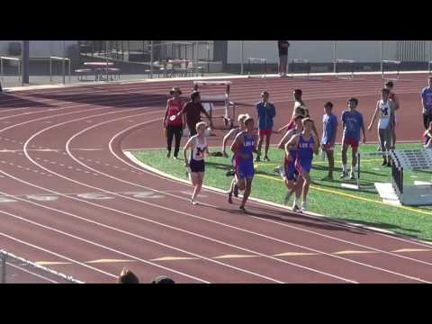 VarB 800m at Marina HS 4-5-17 - Los Alamitos Boys