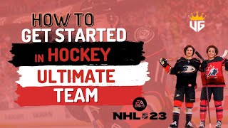 HOW TO START ULTIMATE TEAM IN NHL  23