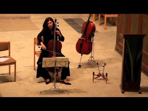 Gesa Riedel - Violoncello - fünfte Bachsuite - Gigue