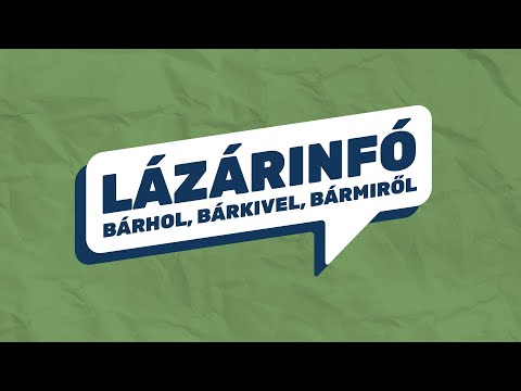 Lázárinfó - Bárhol, bárkivel, bármiről - Siófok