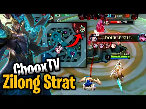 I TRIED CHOOX ZILONG PUSH STRAT AND IT ACTUALLY WORKS |TOP GLOBAL ZILONG MLBB