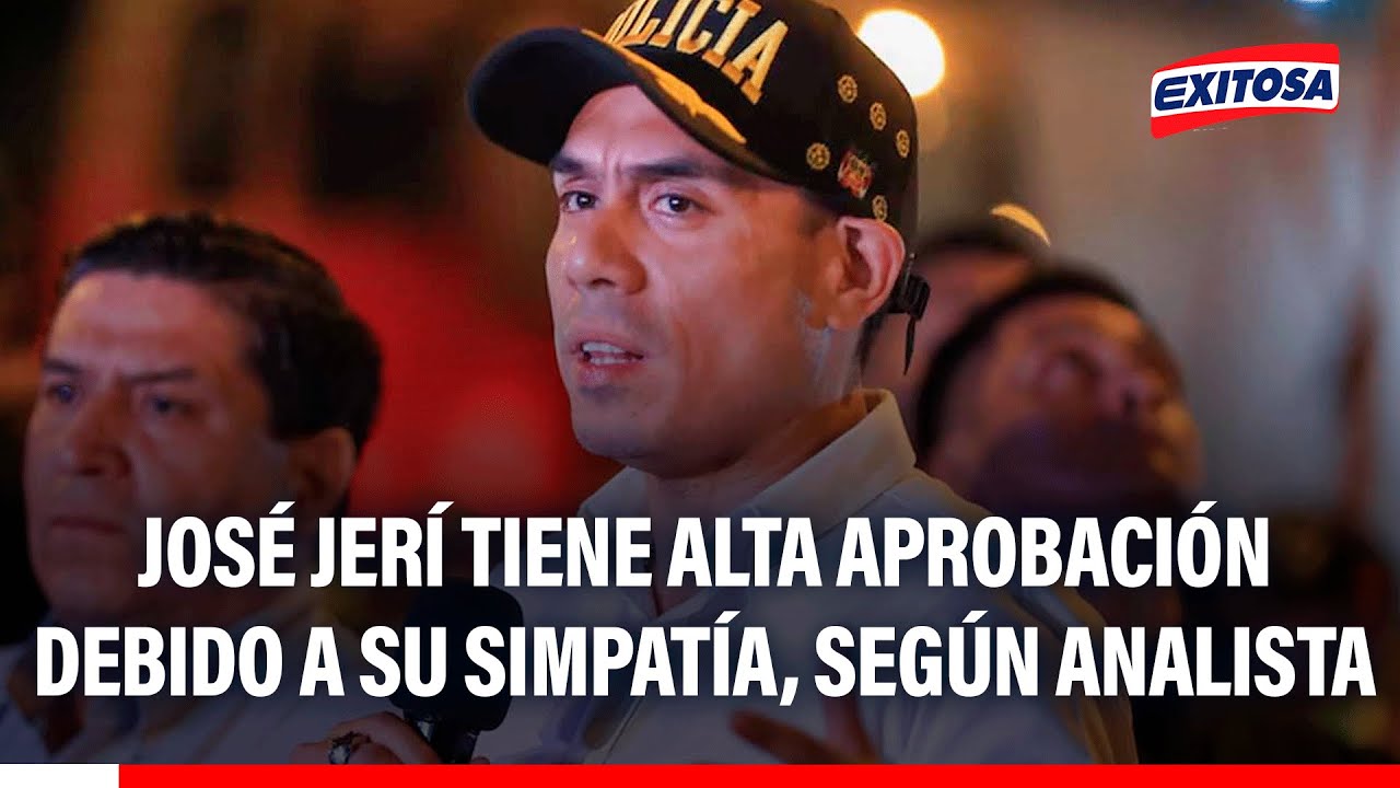 🔴🔵 José Jerí tiene 58% de aprobación debido a sus gestos y simpatía, según analista