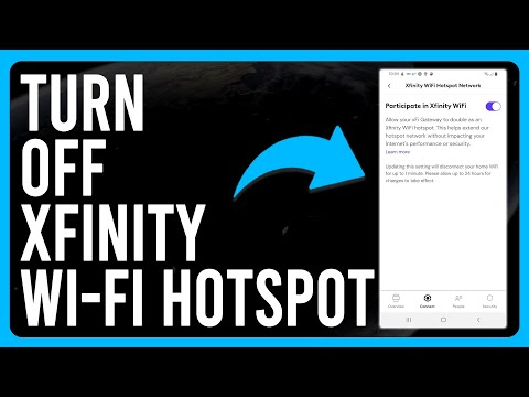 Xfinity Turn Off Wifi Hotspot