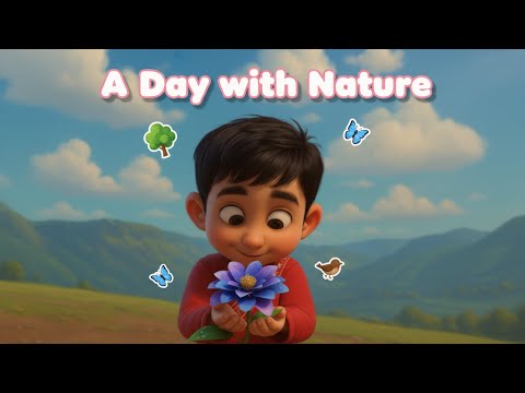 Outdoor Visit with Madhav | Trees, Birds & Flowers | Kids Learning