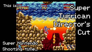 This is Super Turrican Diretor's Cut for the Super Nintendo