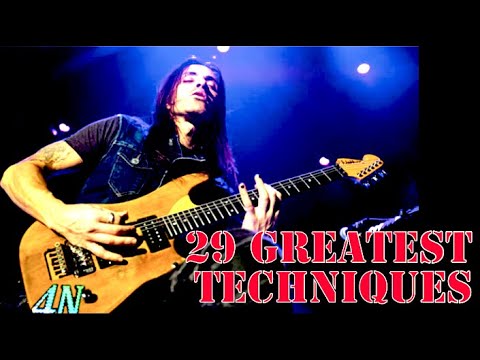 NUNO BETTENCOURT's 29 Greatest Guitar Techniques!