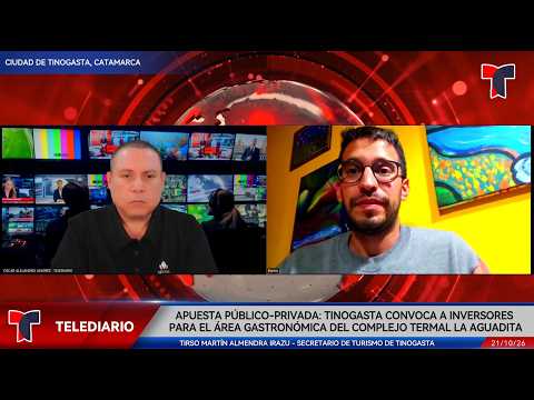 Convocan a inversores para el área gastronómica del Complejo Termal La Aguadita en Tinogasta