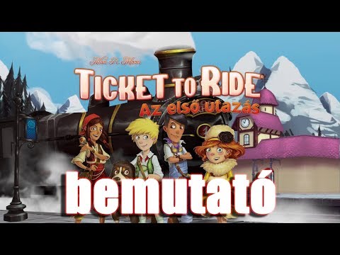 Ticket to Ride: Az első utazás - társasjáték bemutató - Jatszma.ro