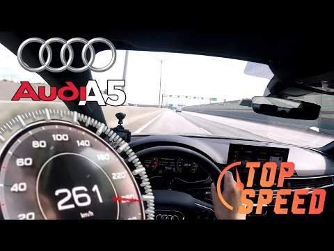 Audi A5 - TOP SPEED [THROUGH SPEED LIMIT]
