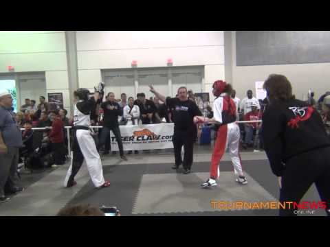 Robyn Lebuffe vs Jessica Christensen at Compete Nationals 2013