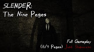 Slender: The Nine Pages - Classic Indie-Horror | (Gameplay + Commentary)