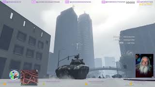 GTA5 Blowing stuff up vs Police in My big tank wheeee!