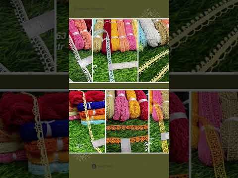 Fancy Embroidery Sequence Zari Laces