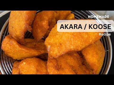 Best AKARA/KOOSE recipe | Nigerian AKARA or Ghana KOOSE or Senegal ACCARA|Easy step by step recipes