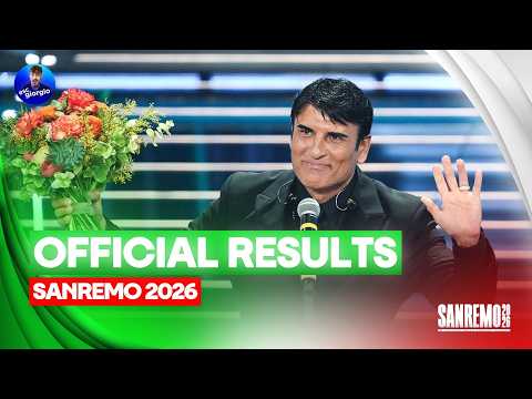 🇮🇹 Sanremo 2026: Official Results