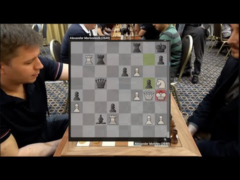 GM Alexander Morozevich - GM Alexander Motylev | 2D Immersive Chess #chess #blitz